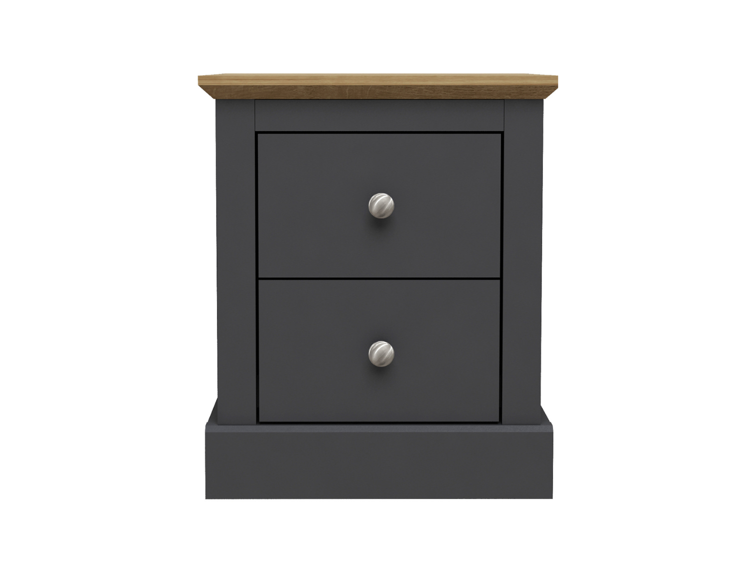 Devonshire Two-Drawer Bedside Cabinet