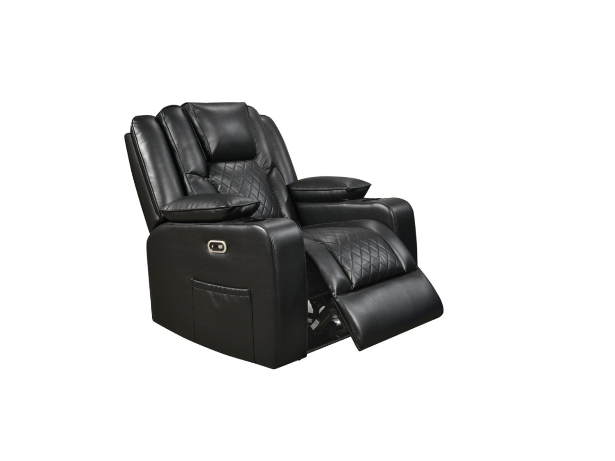 Orlando Electric Recliner Armchair Aire Leather