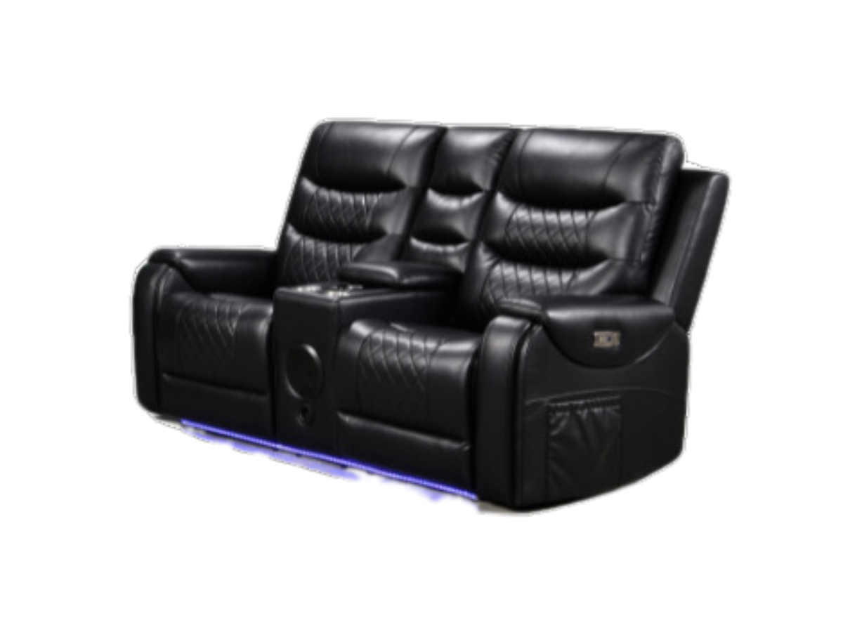Forbes 2 Seater Electric Recliner Leather Sofa