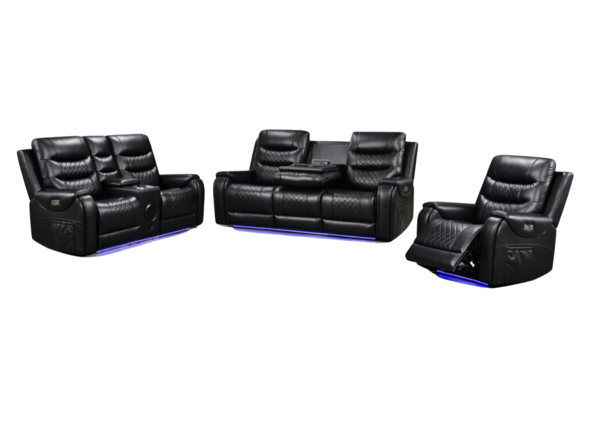 Forbes Electric Recliner 3+2+1 Sofa Set