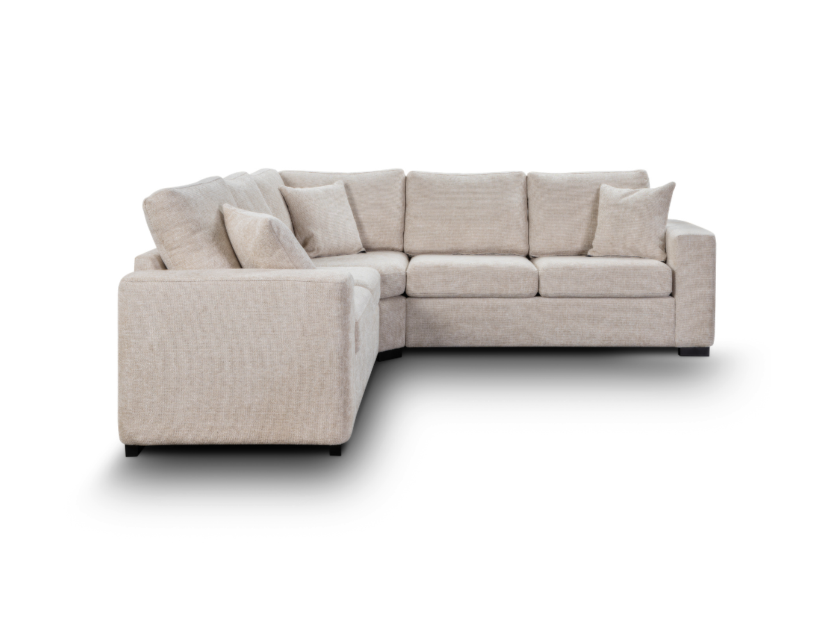 Marlow Corner Sofa Cream Enzo Fabric