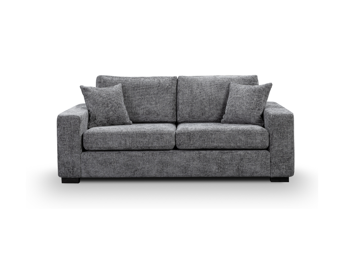 Marlow Sofa 3 Seater Slate Grey Enzo Fabric