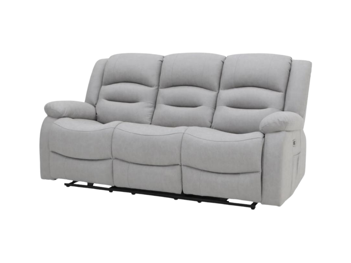 Saxon 3 Seater Electric Recliner Sofa