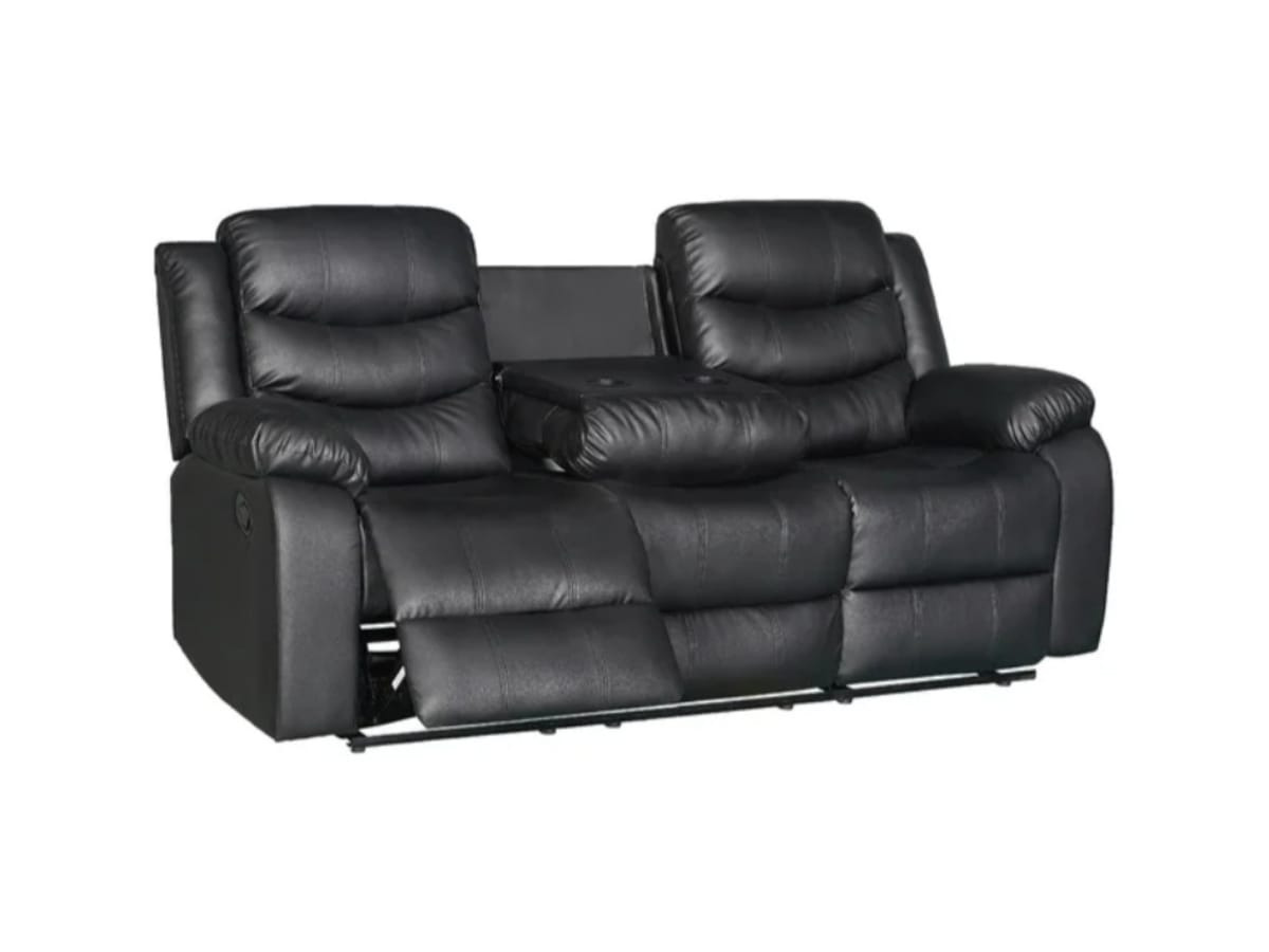 Sorrentino Aire Leather 3 Seater Reclining Sofa