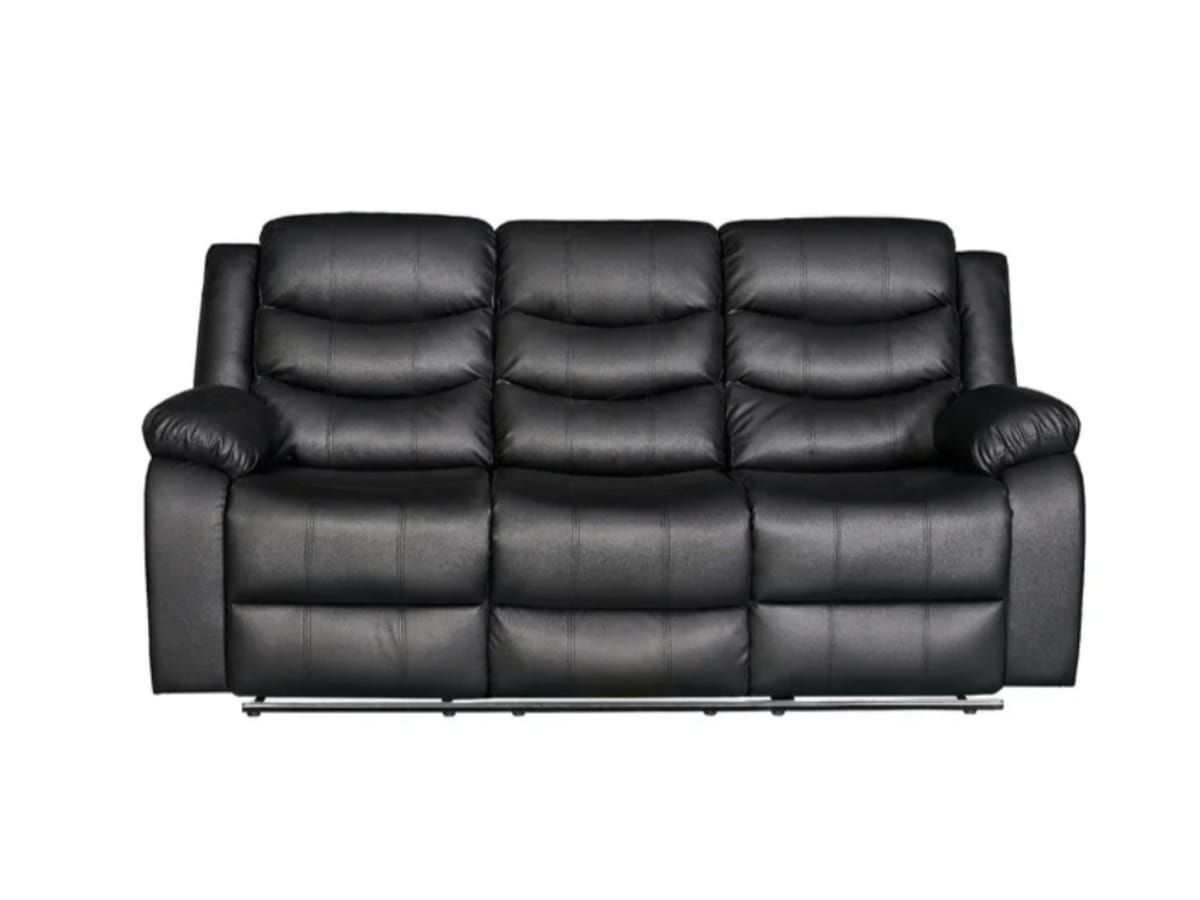 Sorrentino Aire Leather 3 Seater Reclining Sofa
