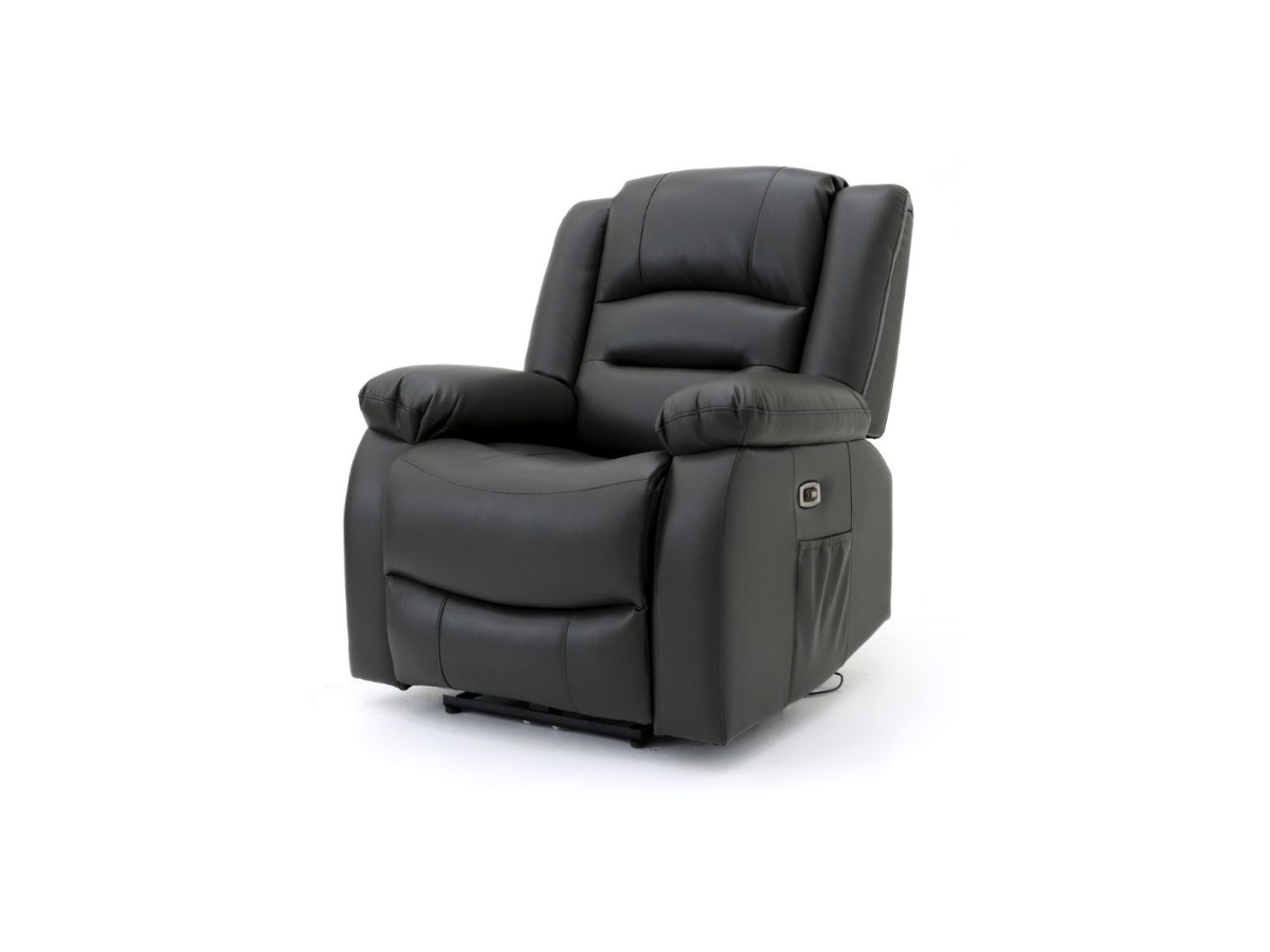 Vinson Electric Recliner Armchair Black