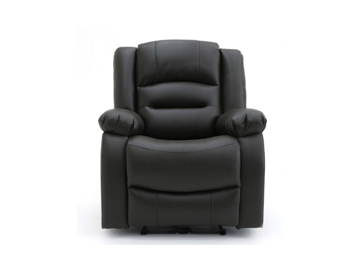 Vinson Electric Recliner Armchair Black