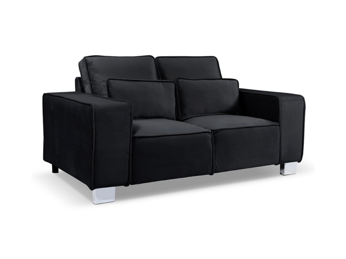 Sloane Large 2 Seater Black