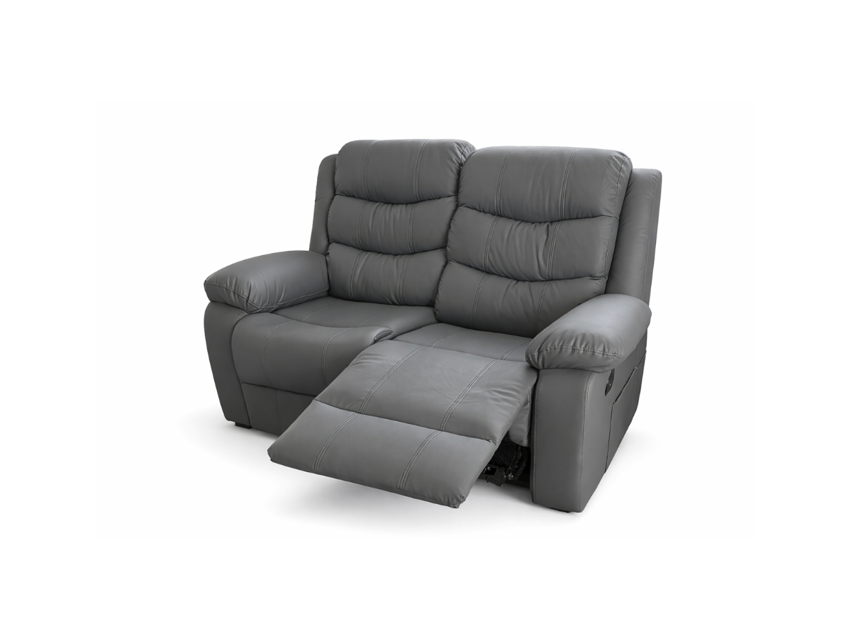 Sorrentino Aire Leather 2 Seater Reclining Sofa