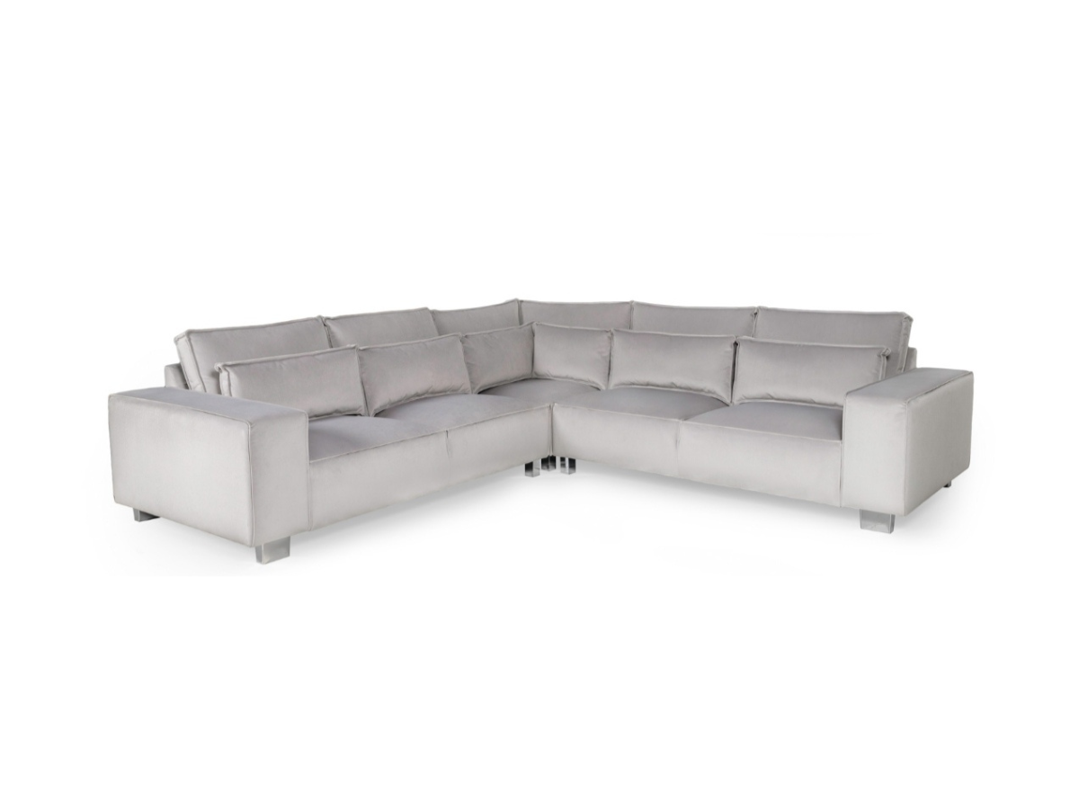 Sloane Silver Double Corner Sofa