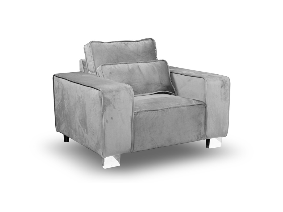 Sloane Silver Armchair