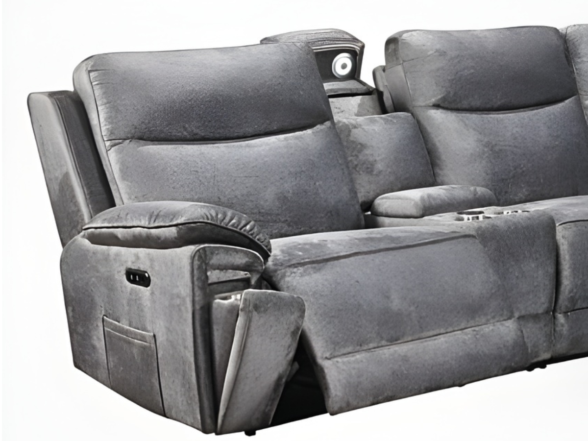 modular corner recliner sofa
electric recliner corner sofa
grey fabric recliner corner sofa