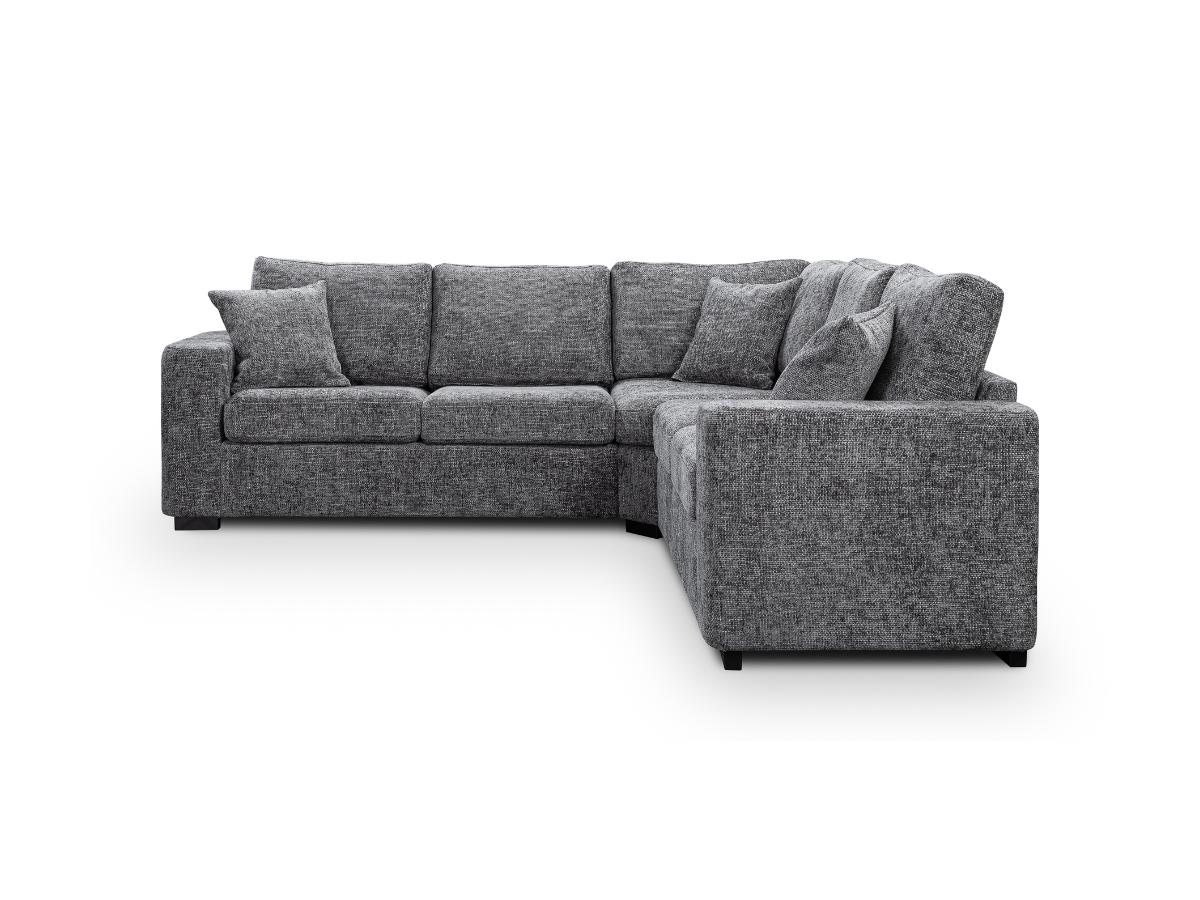 Marlow Corner Sofa Slate Grey Enzo Fabric