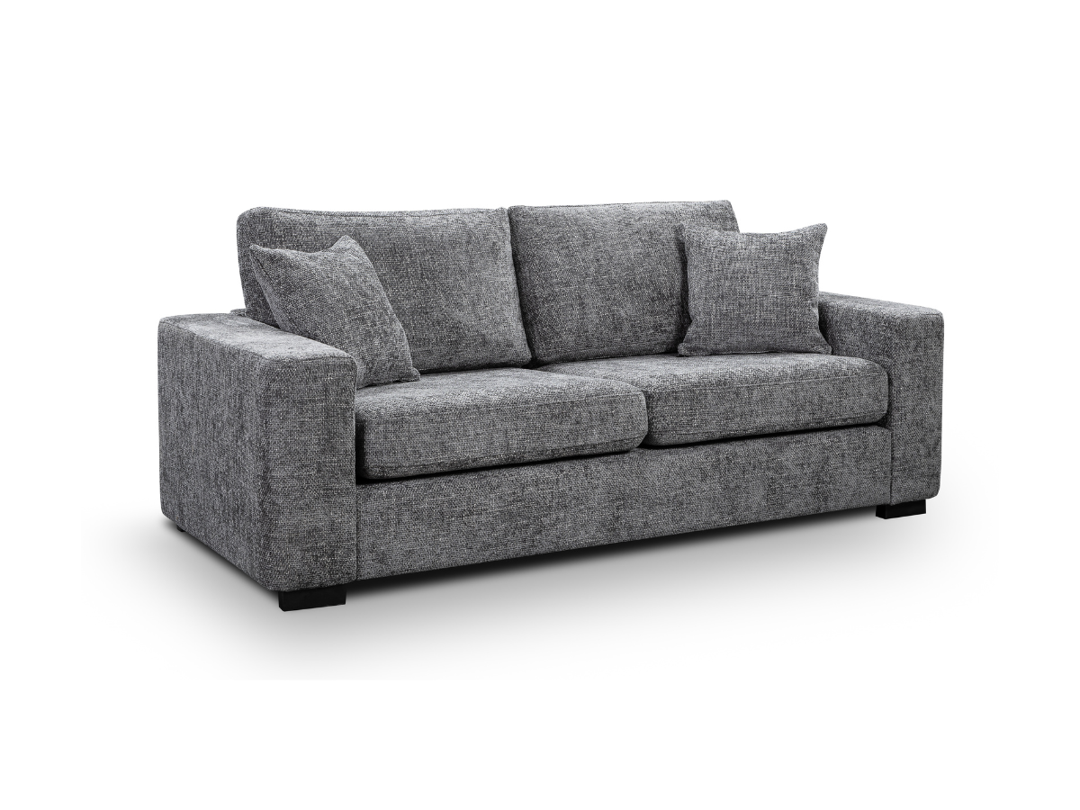 Marlow Sofa 3 Seater Slate Grey Enzo Fabric