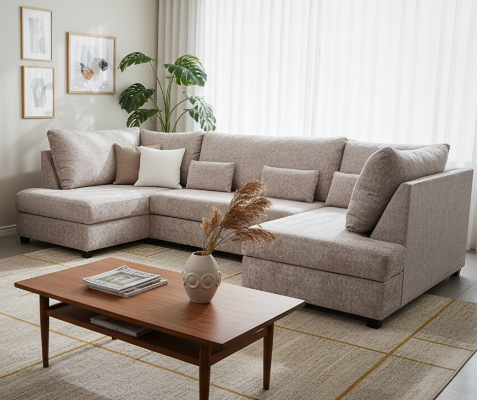 U shape sofa bed
Truffle Chenille Sofa Bed
Corner sofa bed with storage