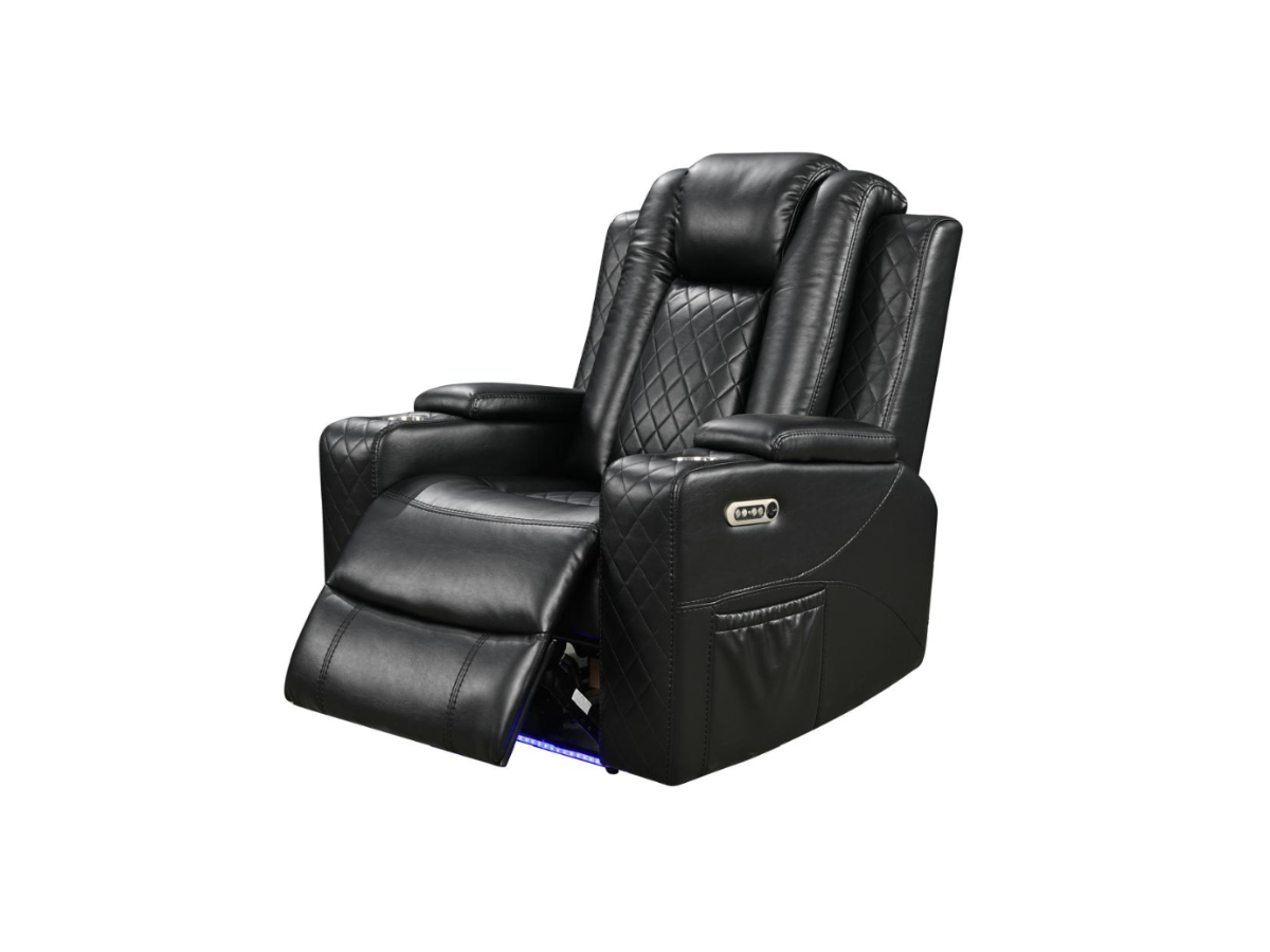 Sianna Electric Recliner Aire Leather Armchair