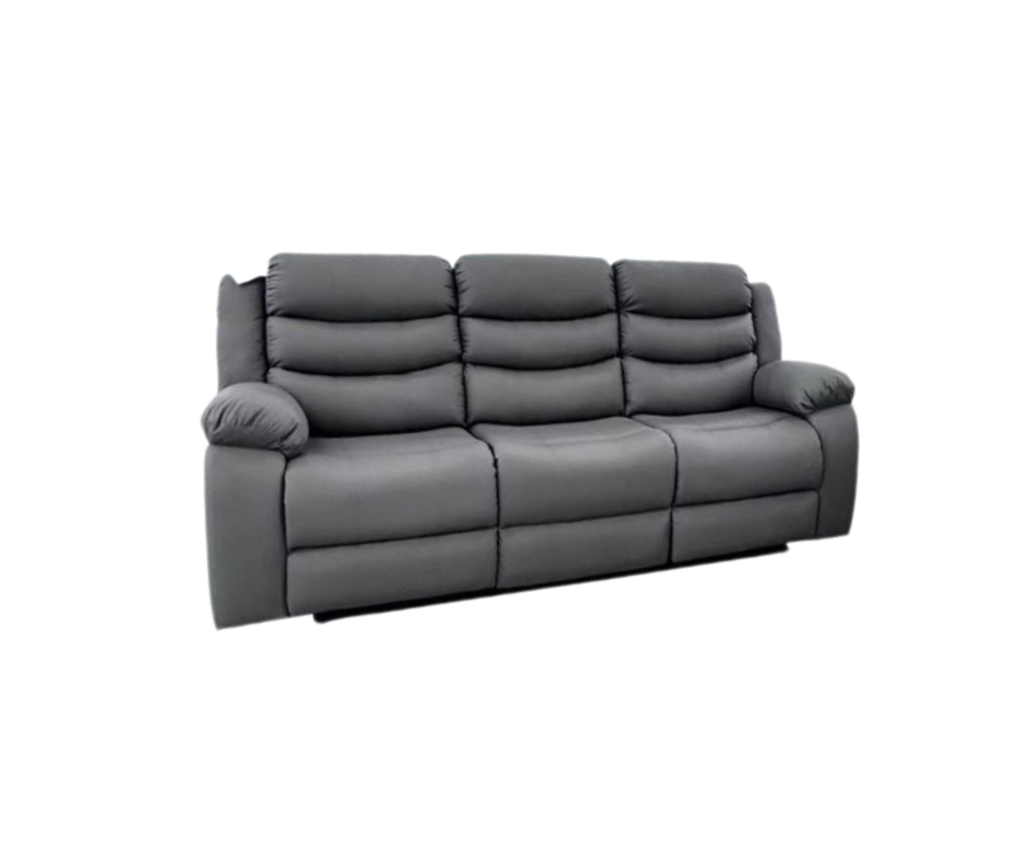 Sorrentino Aire Leather 3 Seater Reclining Sofa