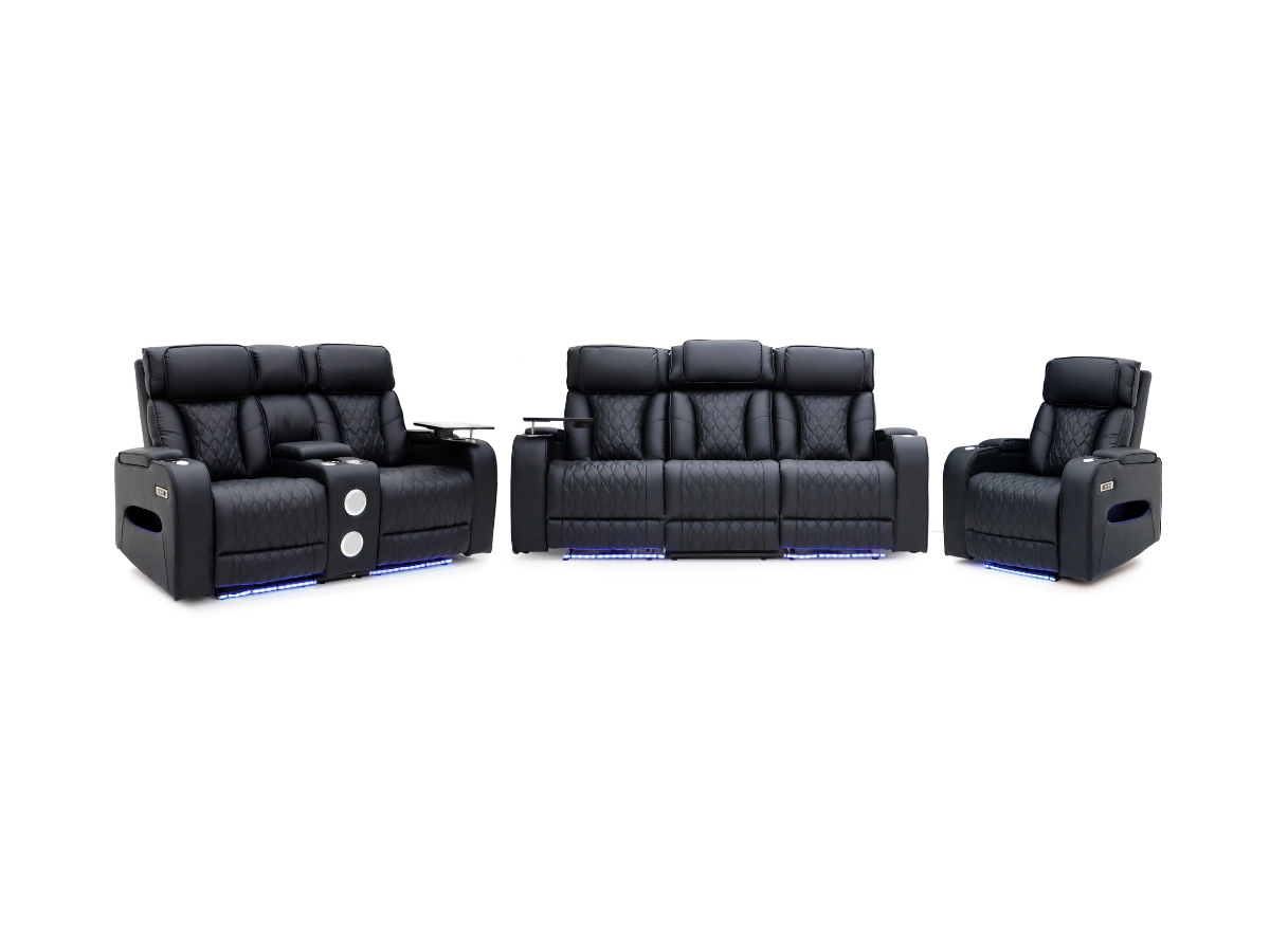 Tech 11 Smart 3+2+1 Electric Recliner Sofa Set