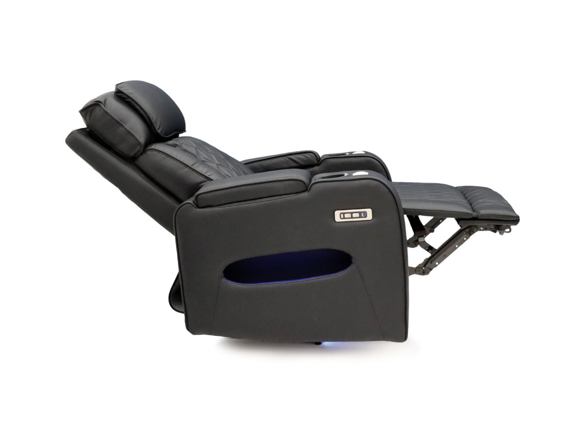 black leather electric recliner chair
power reclining chair
leather electric recliner chair