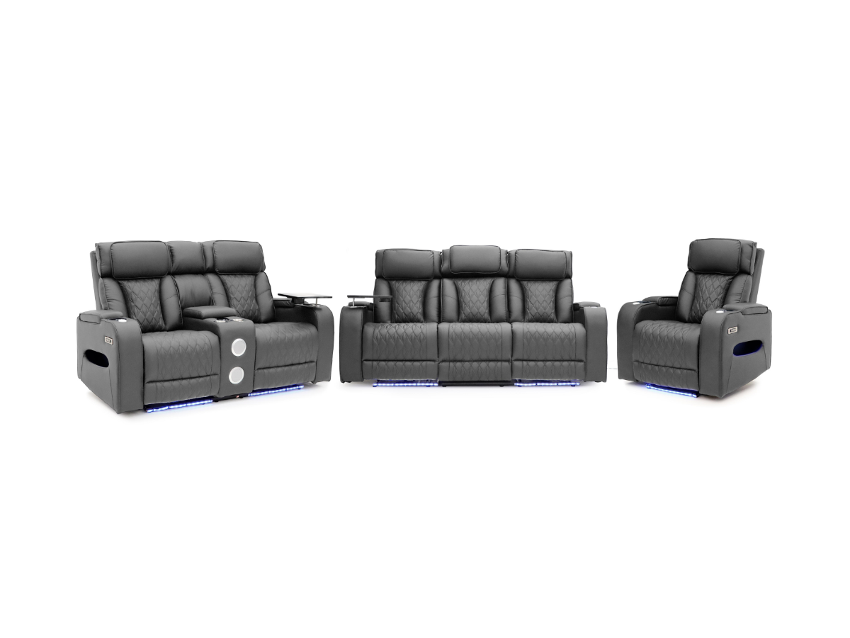 Tech 11 Smart 3+2+1 Electric Recliner Sofa Set