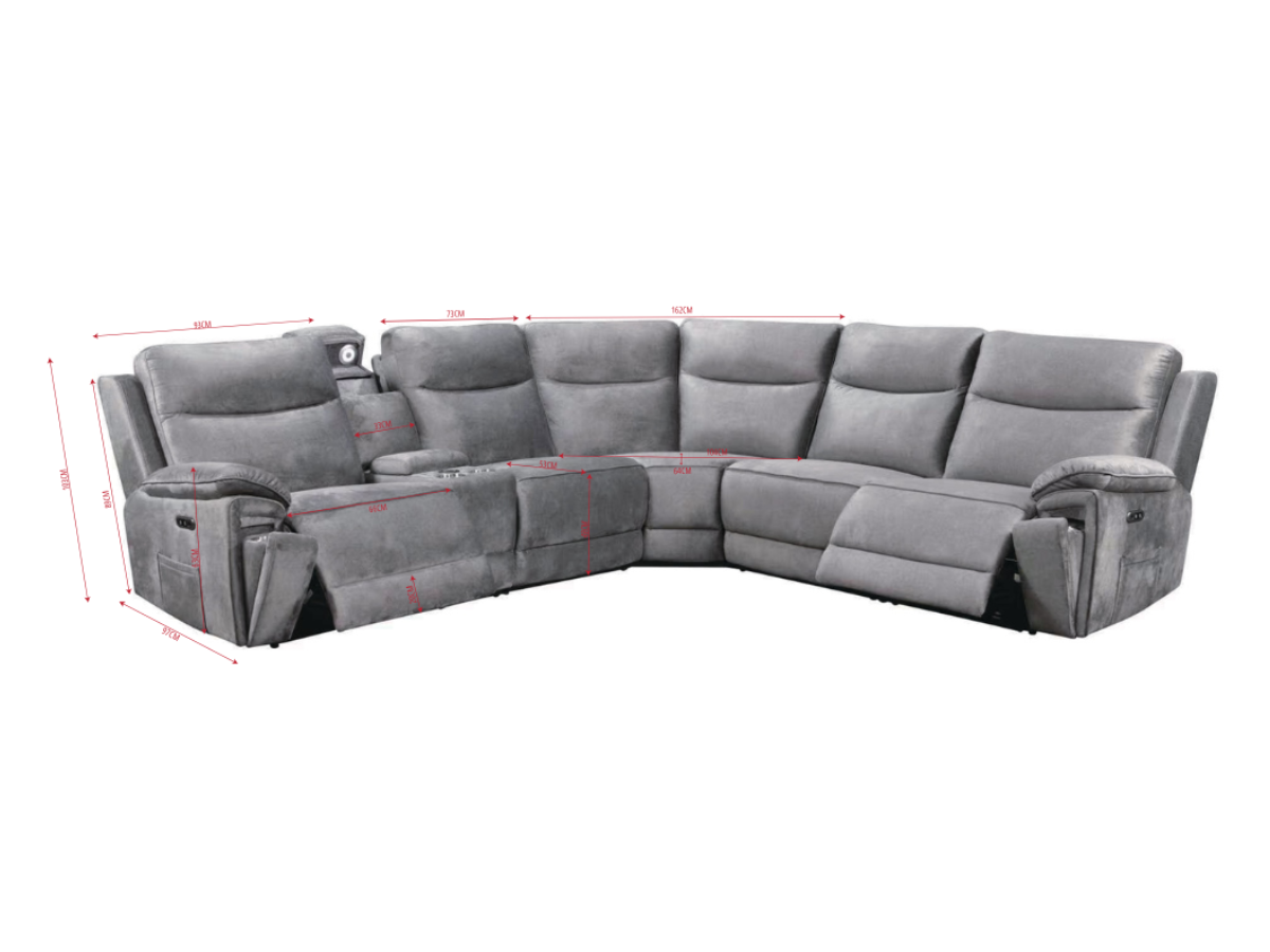 Electric recliner modular sofa Atlas
modular corner recliner sofa