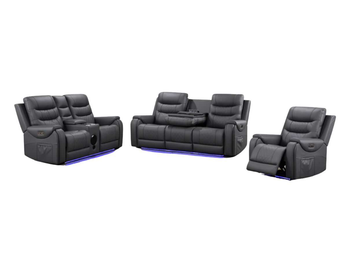 Forbes Electric Recliner 3+2+1 Sofa Set