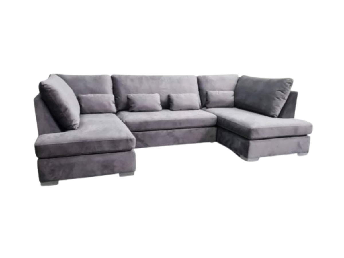 Belgravia Grey Sofa U Shape 