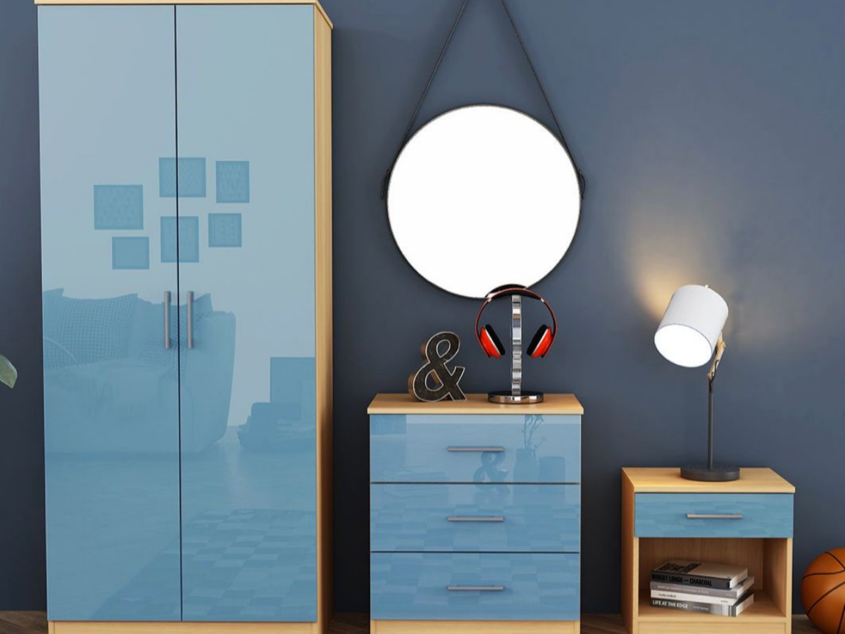 Blue Three Piece Set