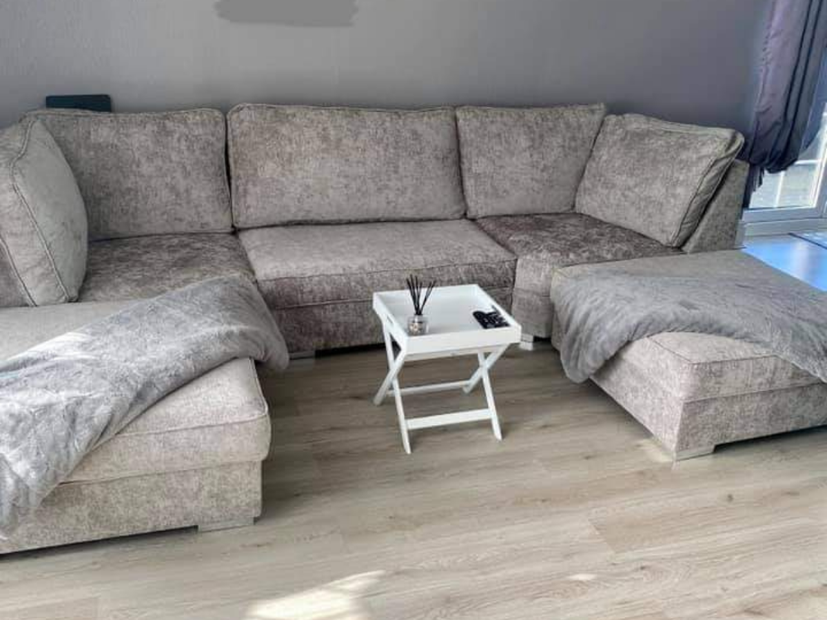 Brixton Truffle U Shape Sofa 