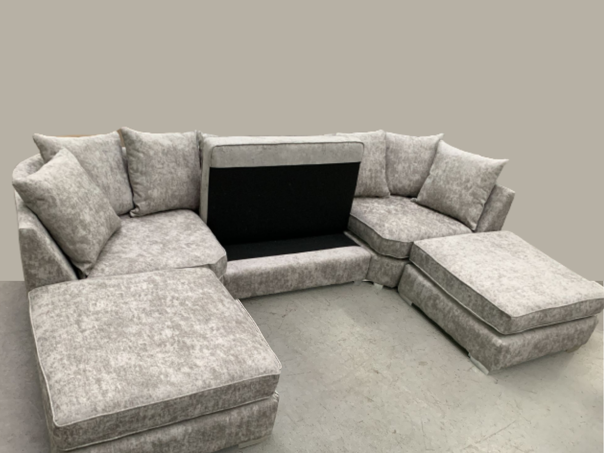 London Truffle U Shape Sofa 