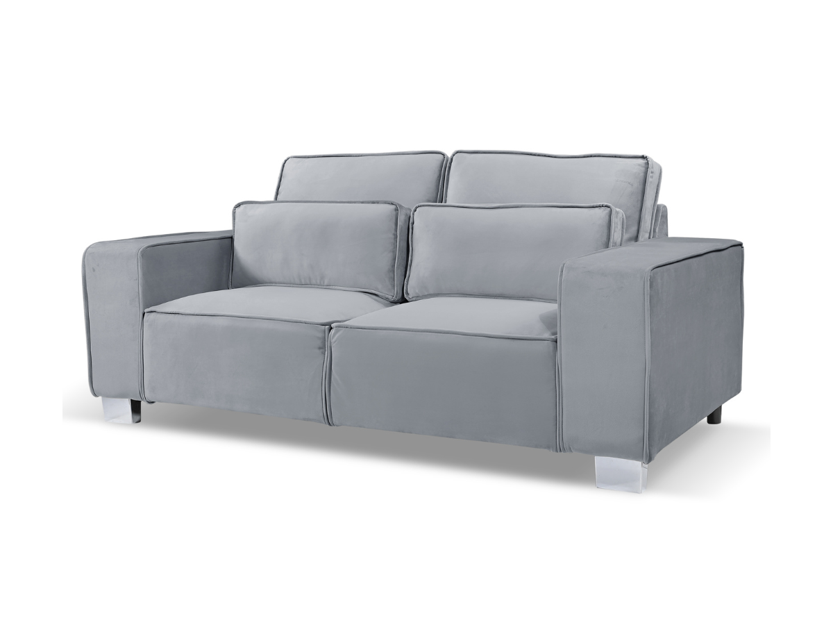 Sloane Silver 3+2 Sofa Set 